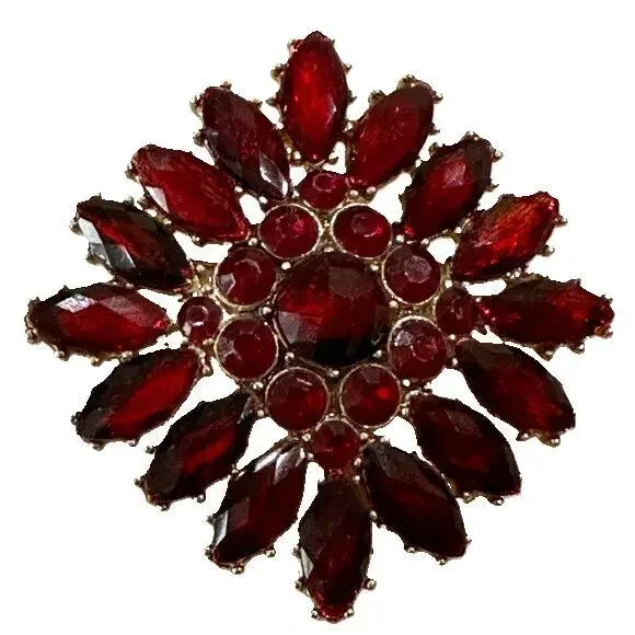 Liz Claiborne Starburst Brooch - Picture 1 of 5